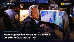 Beste ergonomische Gaming-Stühle mit LWS-Unterstützung im Test