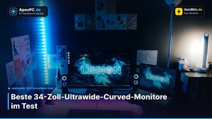 Beste 34-Zoll-Ultrawide-Curved-Monitore im Test