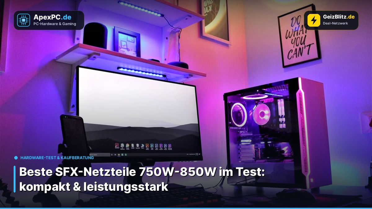 Beste SFX‑Netzteile 750W‑850W im Test: kompakt & leistungsstark