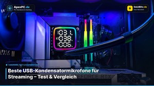 Beste USB‑Kondensatormikrofone für Streaming – Test & Vergleich