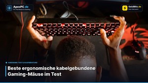 Beste ergonomische kabelgebundene Gaming-Mäuse im Test