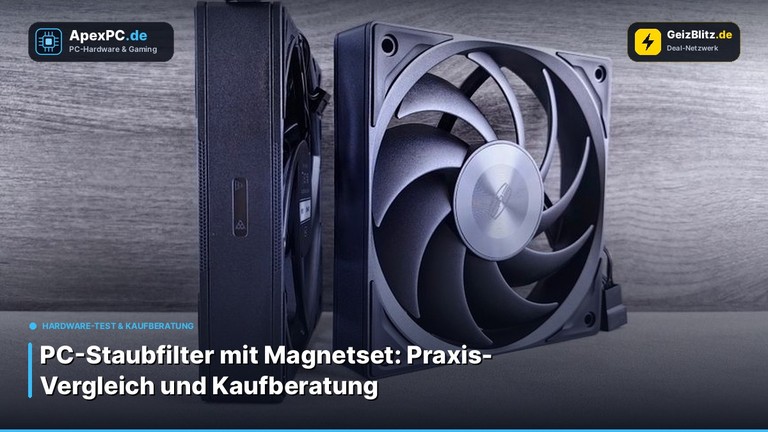 PC‑Staubfilter mit Magnetset: Praxis‑Vergleich und Kaufberatung